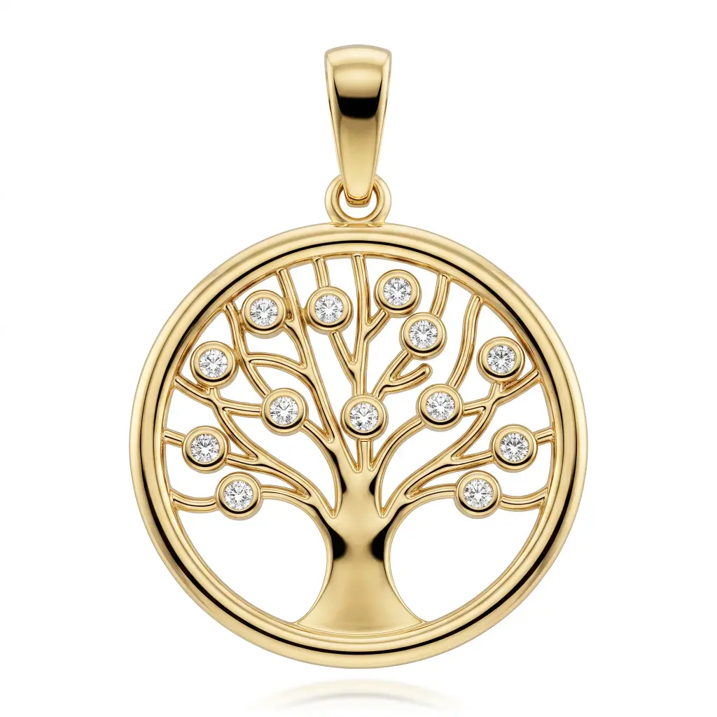Colgante Árbol de la Vida Piedras