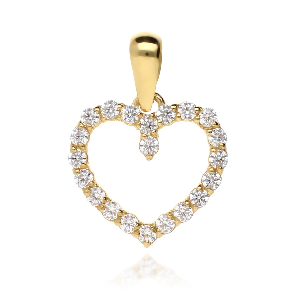 Colgante Corazón Oro Amarillo