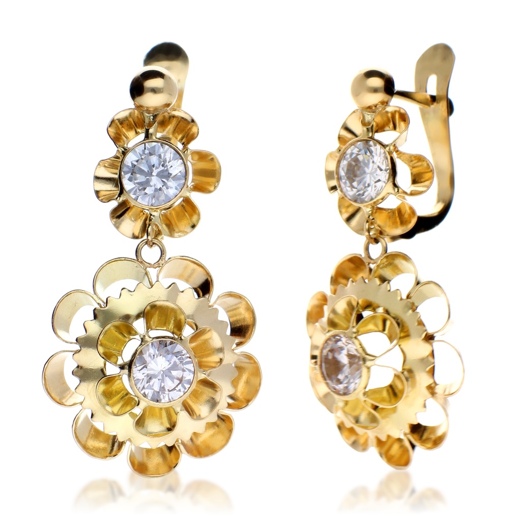 Pendientes Catalán Roseta Largos