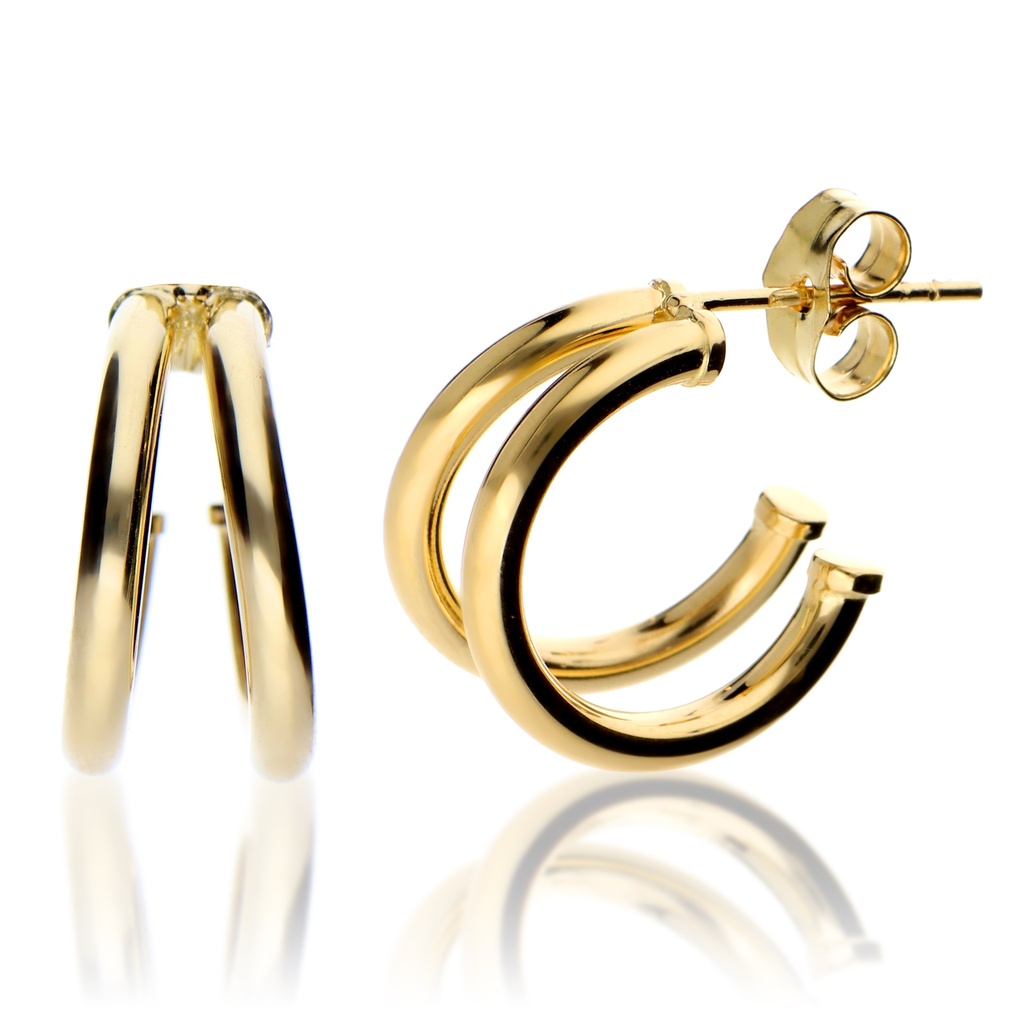 Pendientes Aros Dobles