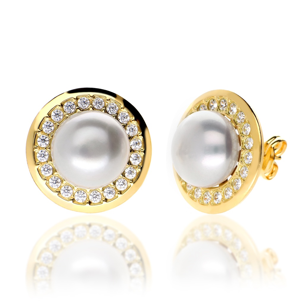 Pendientes Presión Perlas