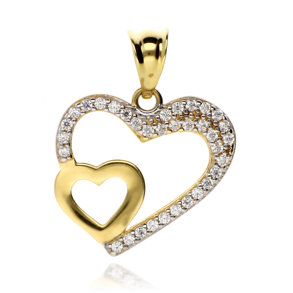 Colgante Corazón Oro Amarillo
