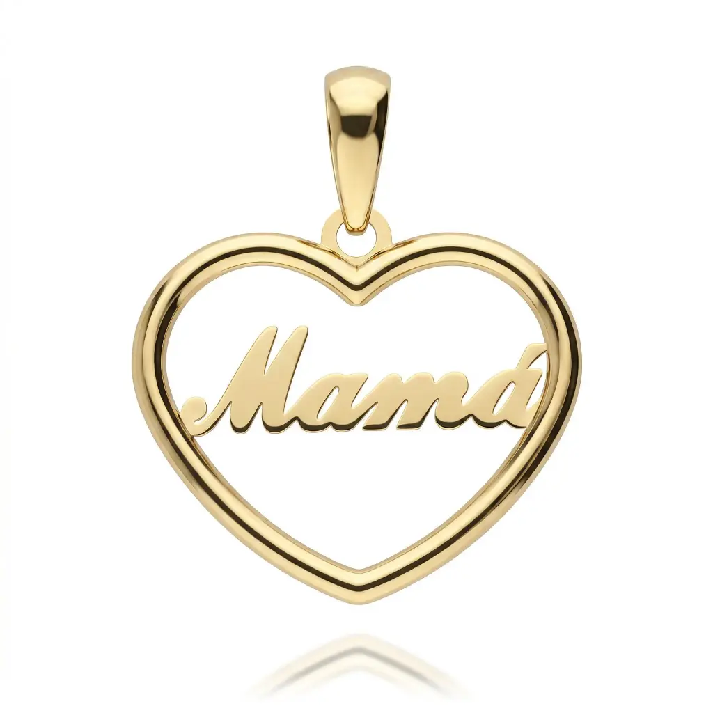 Colgante Corazón Mamá