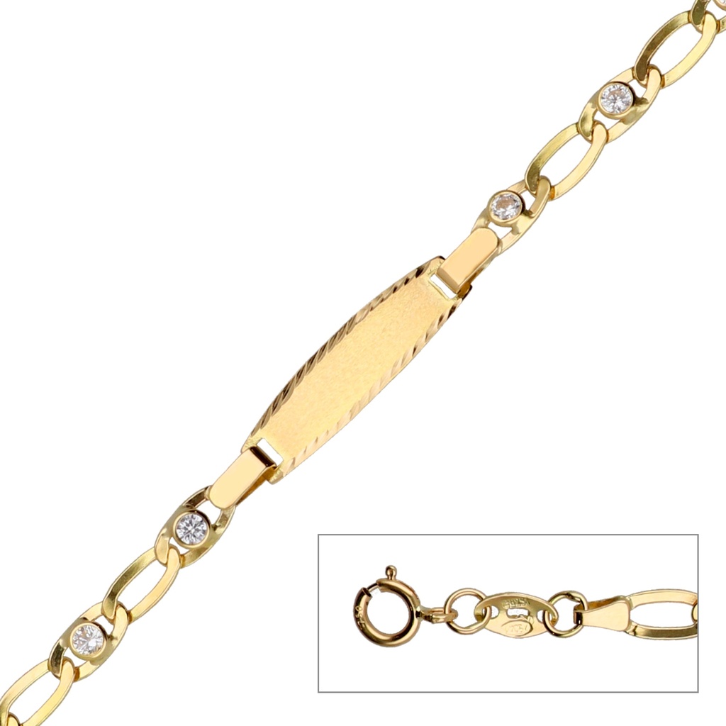 Pulsera Bebé Chapa Bilbao Circonitas