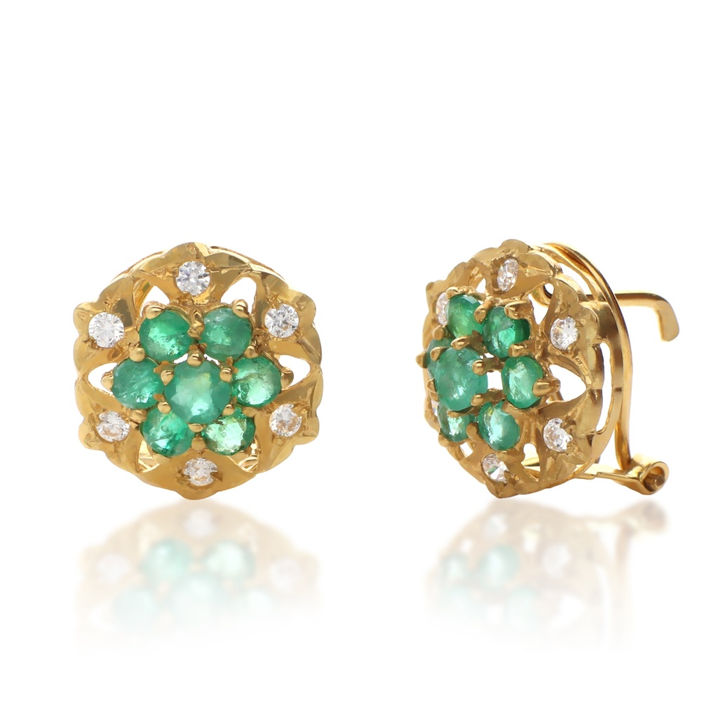 Pendientes Omega Engaste