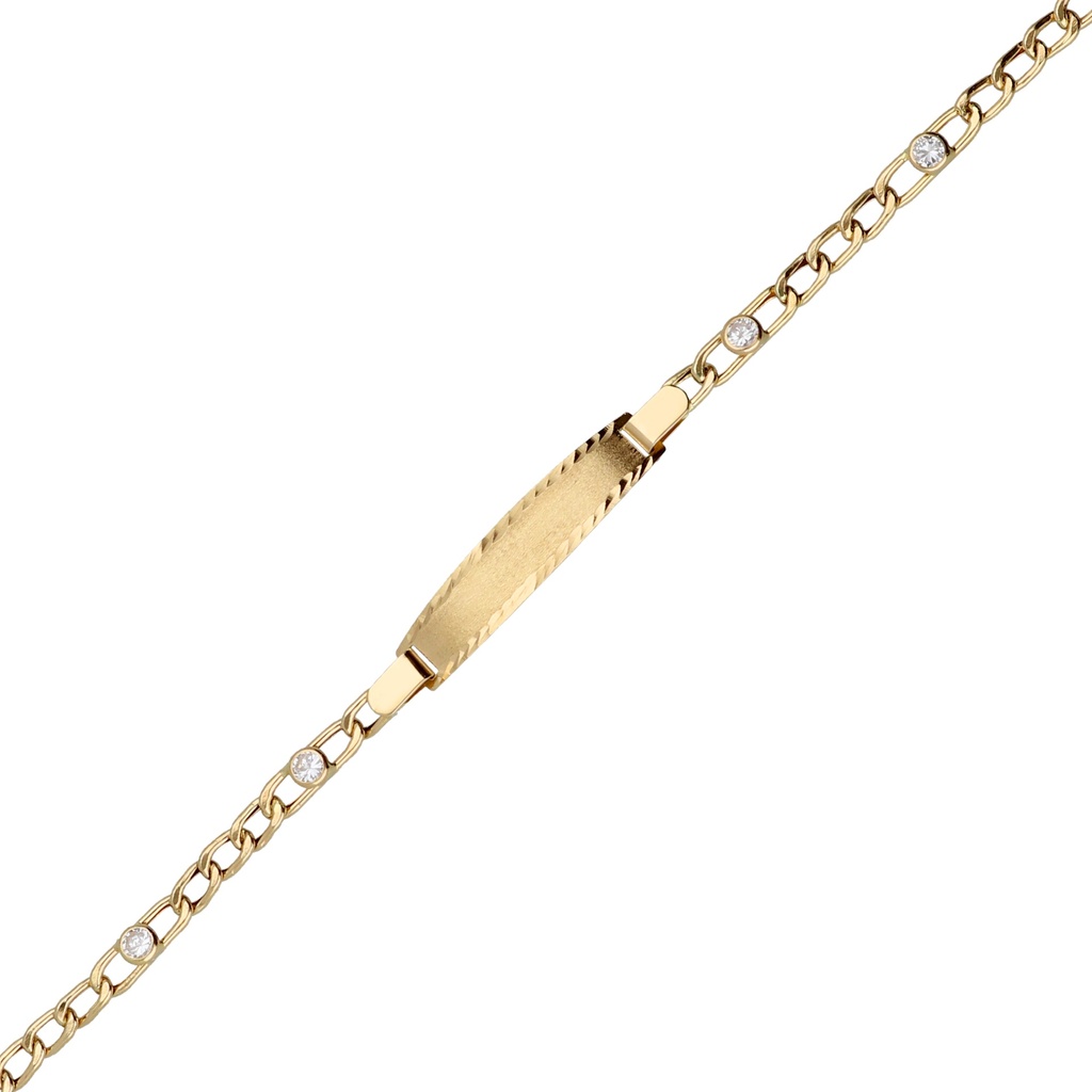 Pulsera Chapa Circonitas