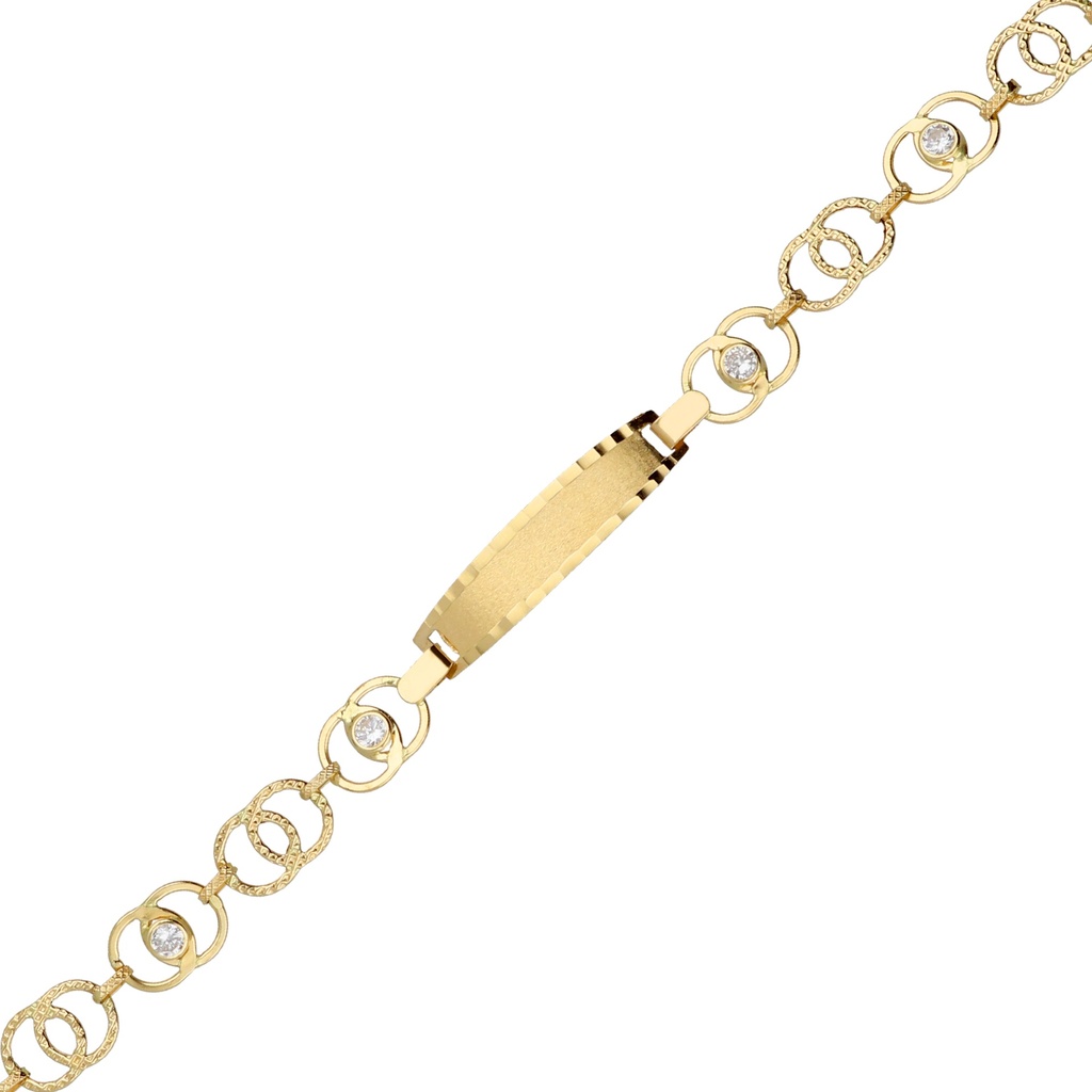 Pulsera Chapa Circonitas