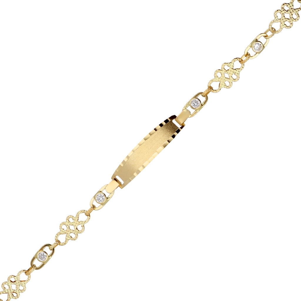 Pulsera Chapa Circonitas