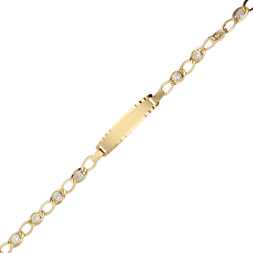 Pulsera Chapa Circonitas