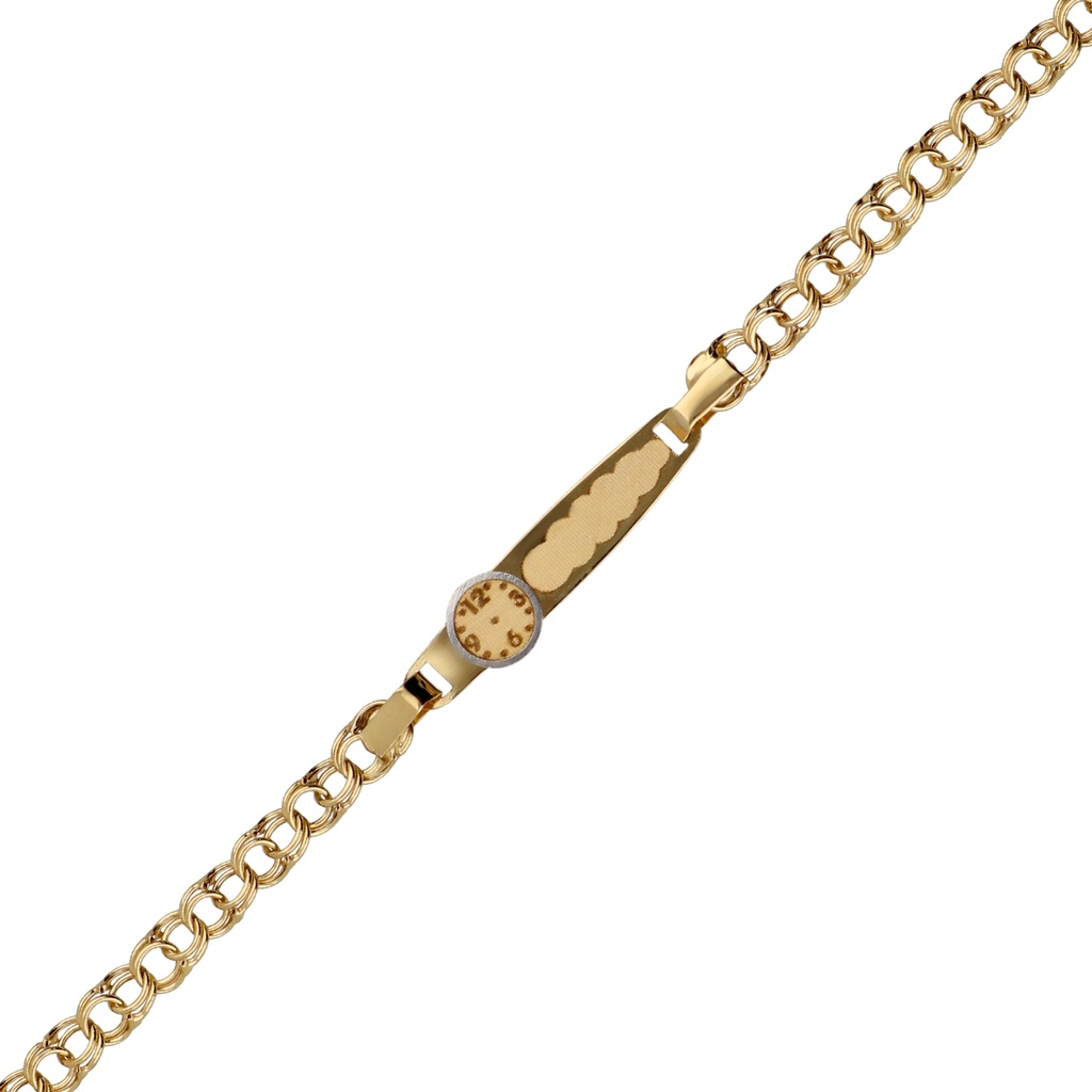 Pulsera Bebé Chapa Húngara Reloj