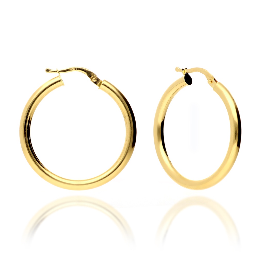 Pendientes Aros 3 mm Tubo Catalán