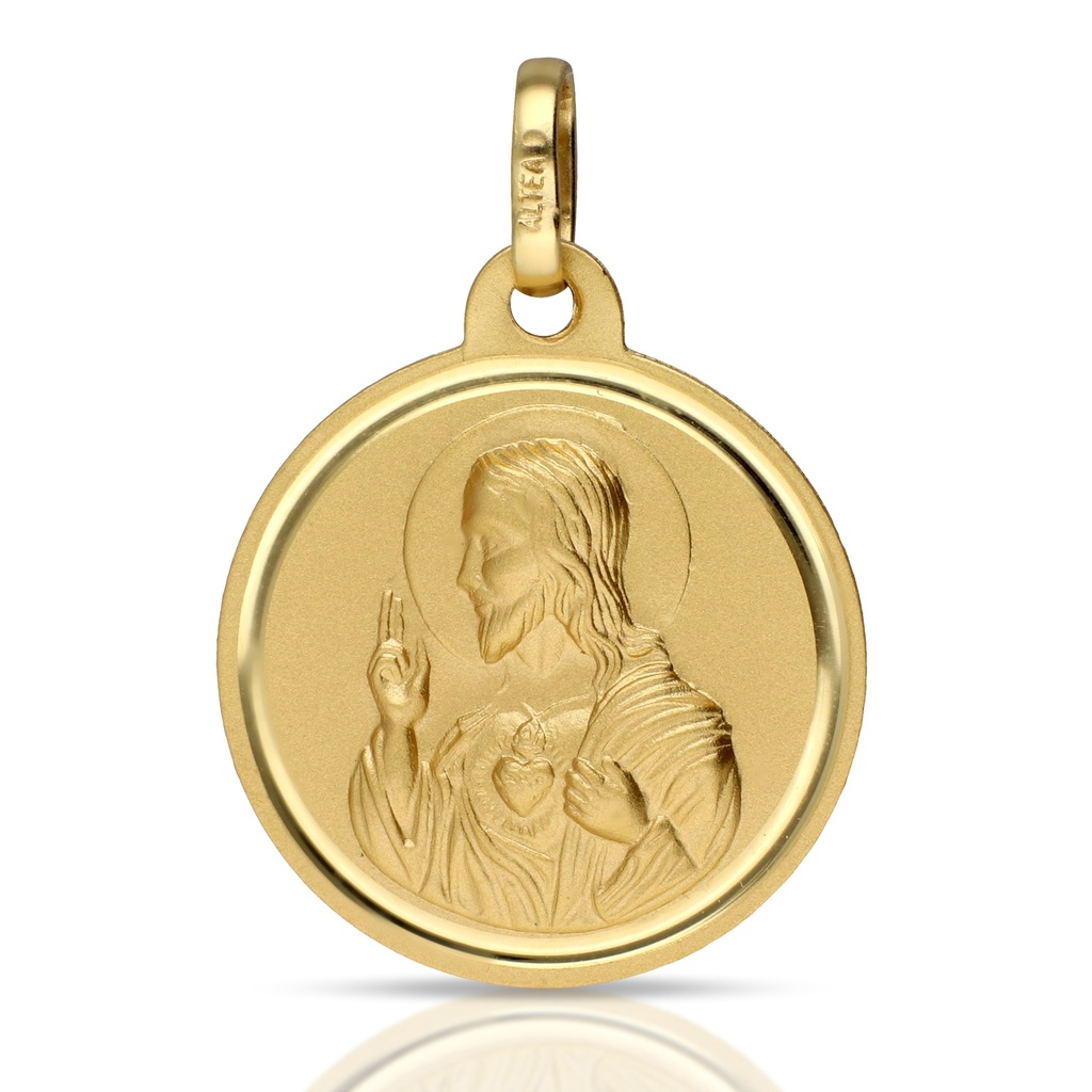 Medalla Corazón de Jesús Talla Bisel