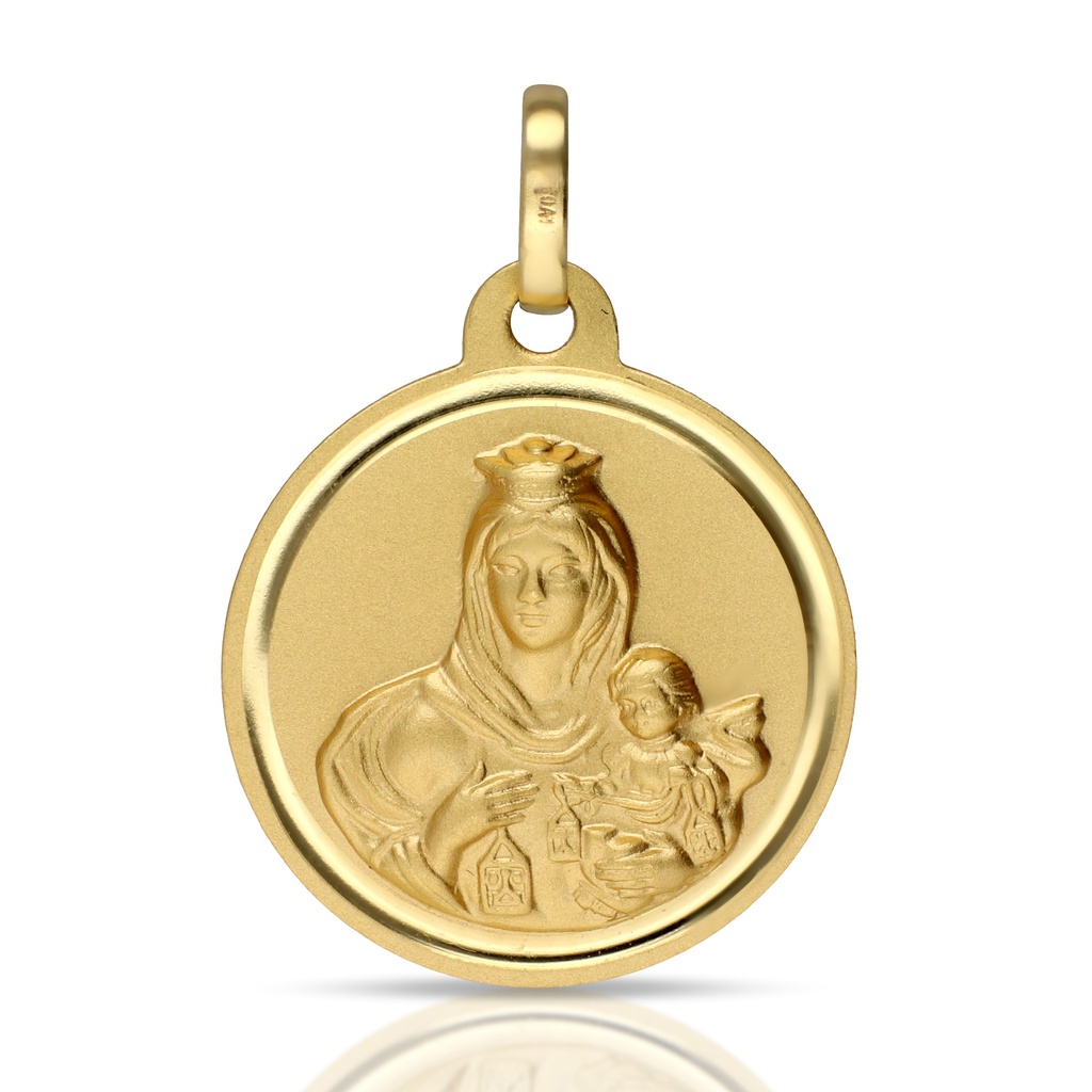 Medalla Virgen del Carmen Talla Bisel