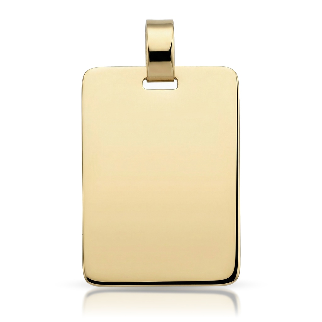 Colgante Placa