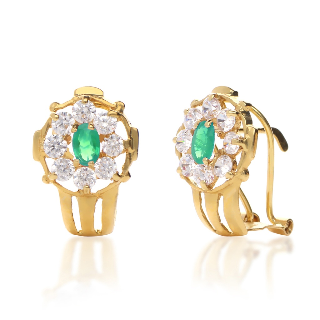 Pendientes Omega Engaste