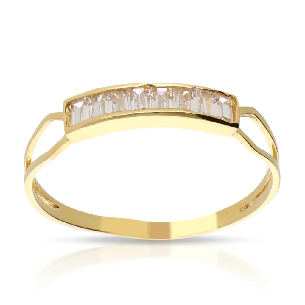 Sortija Circonitas Oro Amarillo