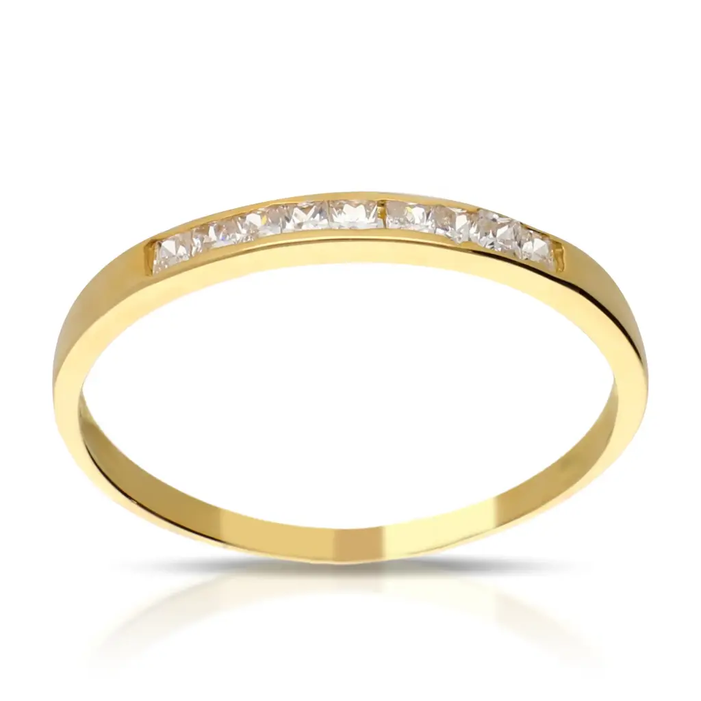 Sortija Circonitas Oro Amarillo