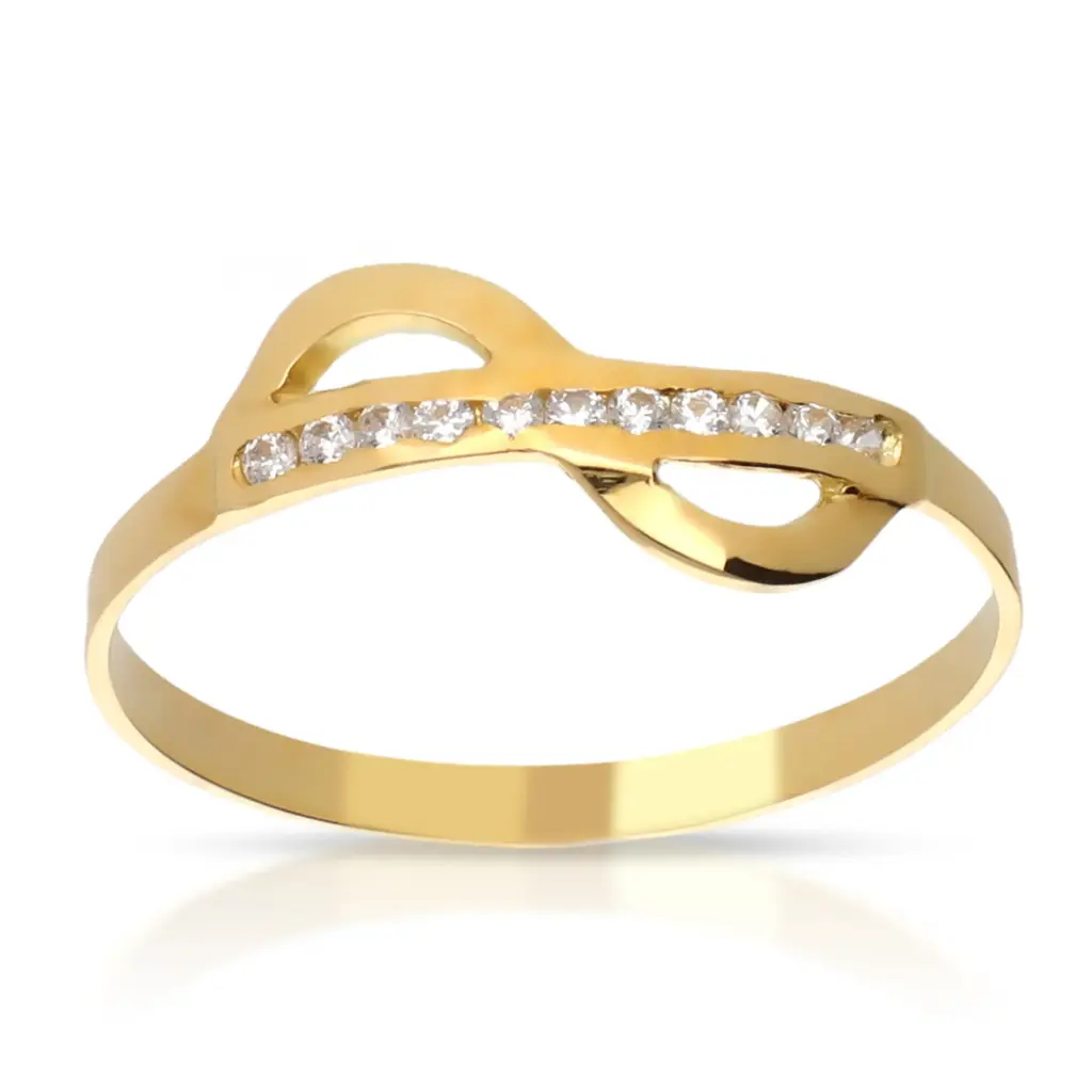 Sortija Circonitas Oro Amarillo
