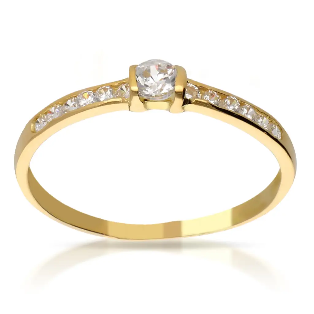 Sortija Circonitas Oro Amarillo