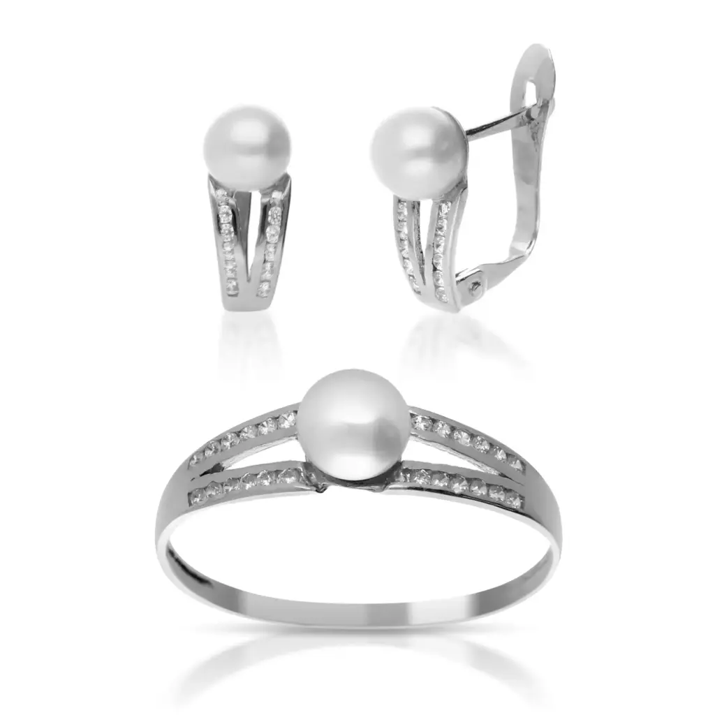 Juego Catalán Perla Oro Blanco