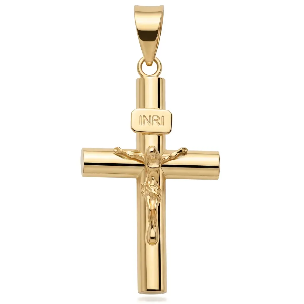 Cruz Cristo Fundición Oval 3,5 mm
