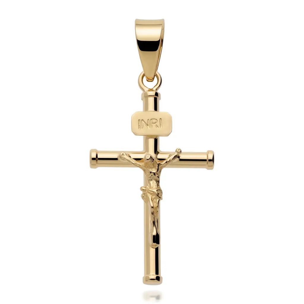 Cruz Cristo Fundición Tubo 2 mm 