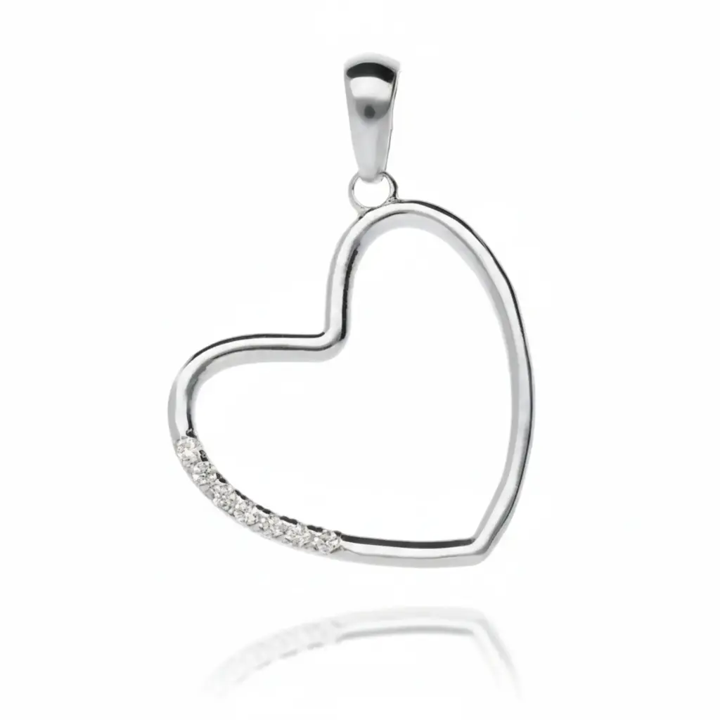 Colgante Corazón Engaste Oro Amarillo (copia)