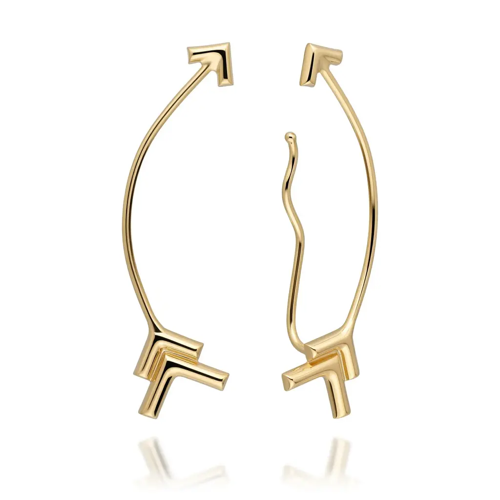 Pendientes Trepador Flecha