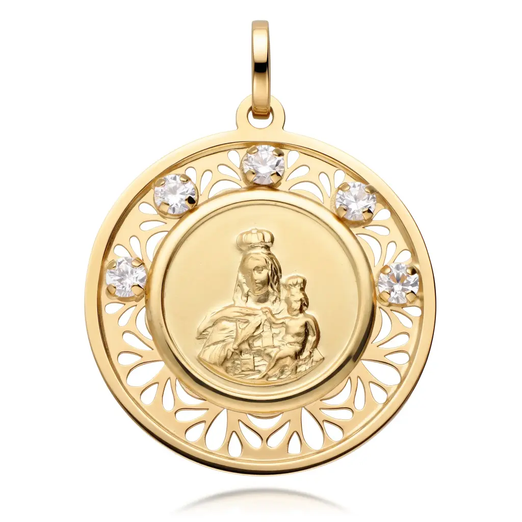 Medalla Virgen del Carmen Circonitas