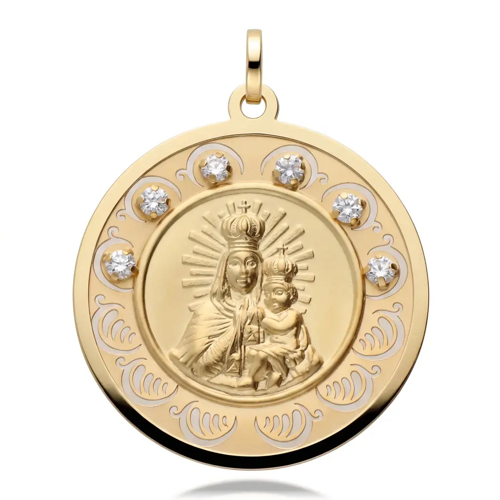 Medalla Virgen del Carmen Circonitas