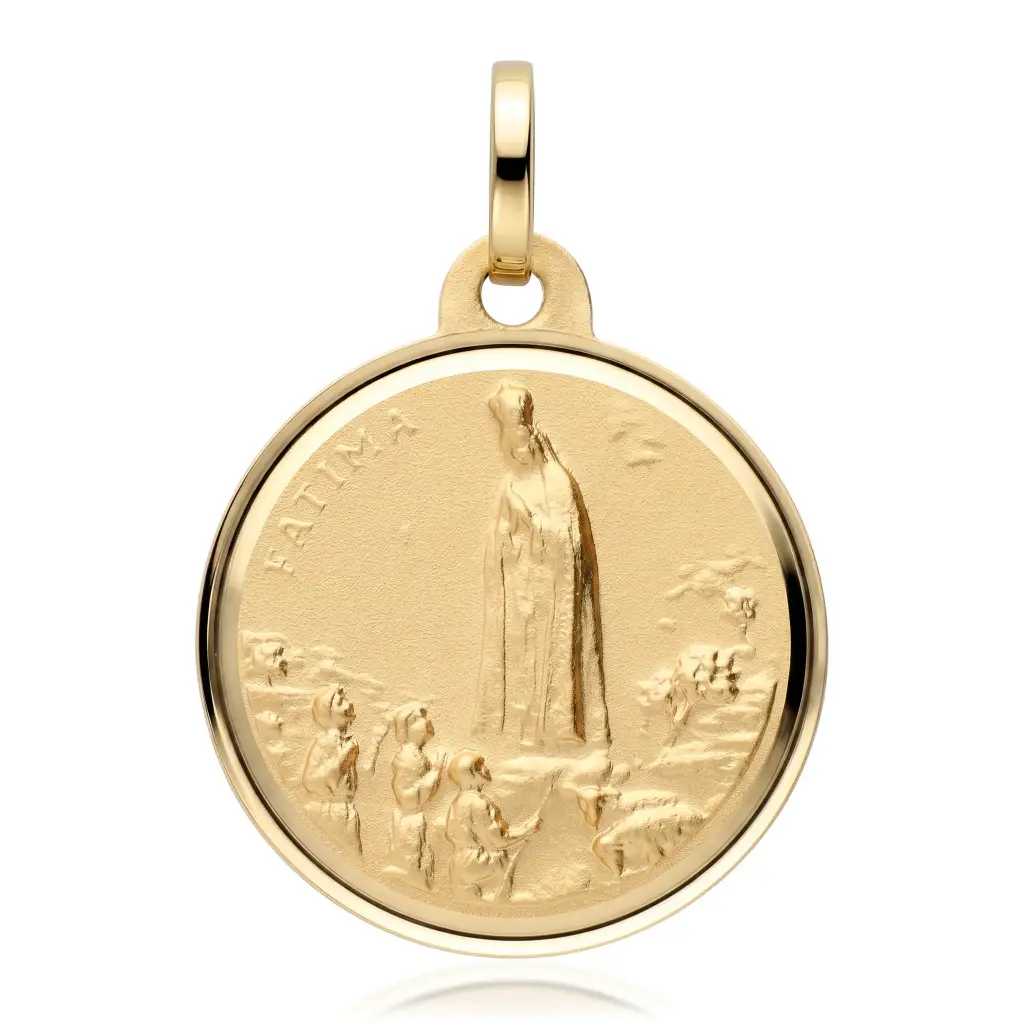 Medalla Virgen de Fátima Bisel
