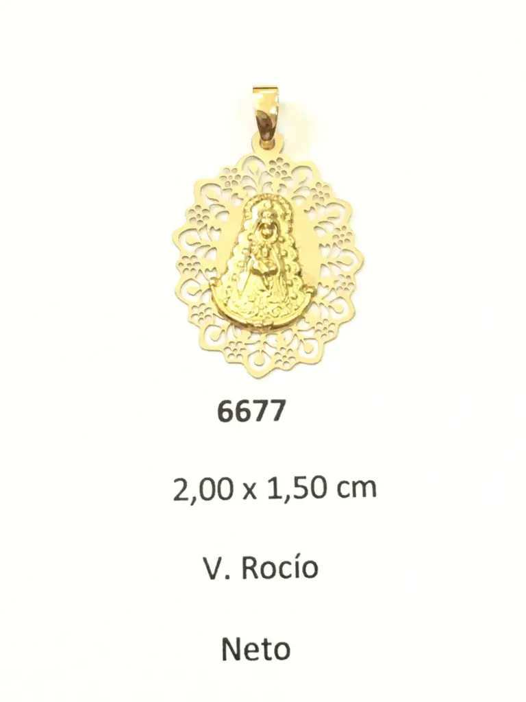 Medalla Virgen del Rocío