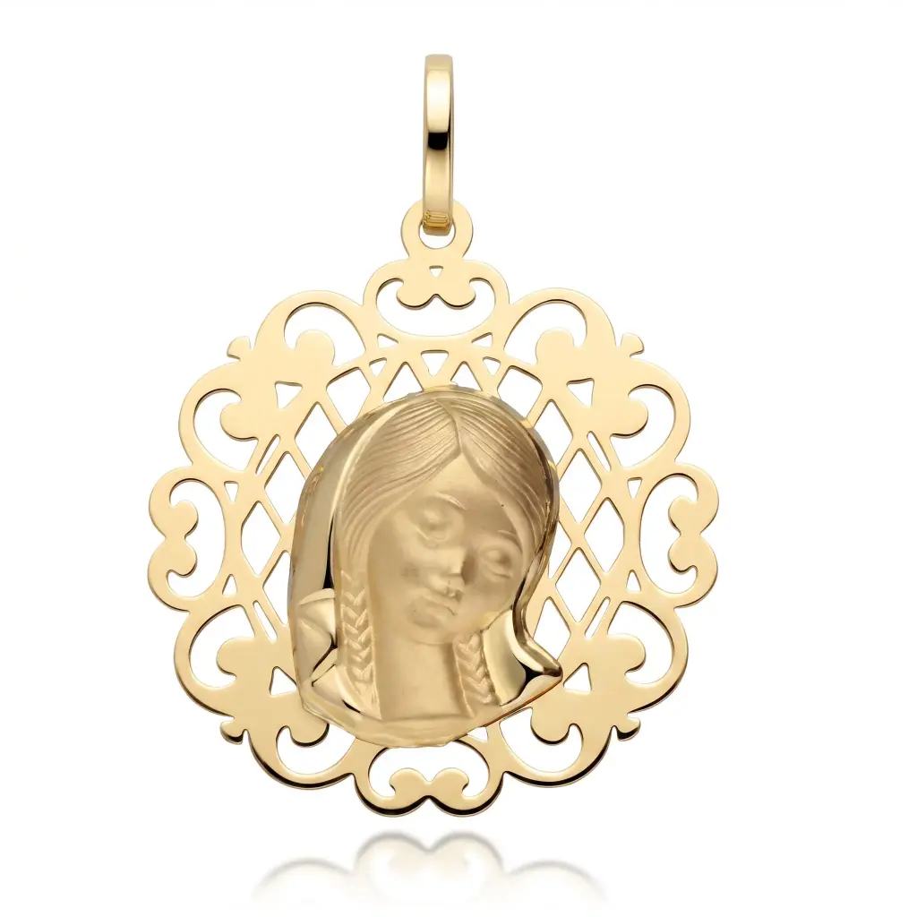 Medalla Virgen Niña