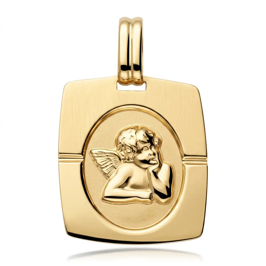 Medalla Angelote Rectangular