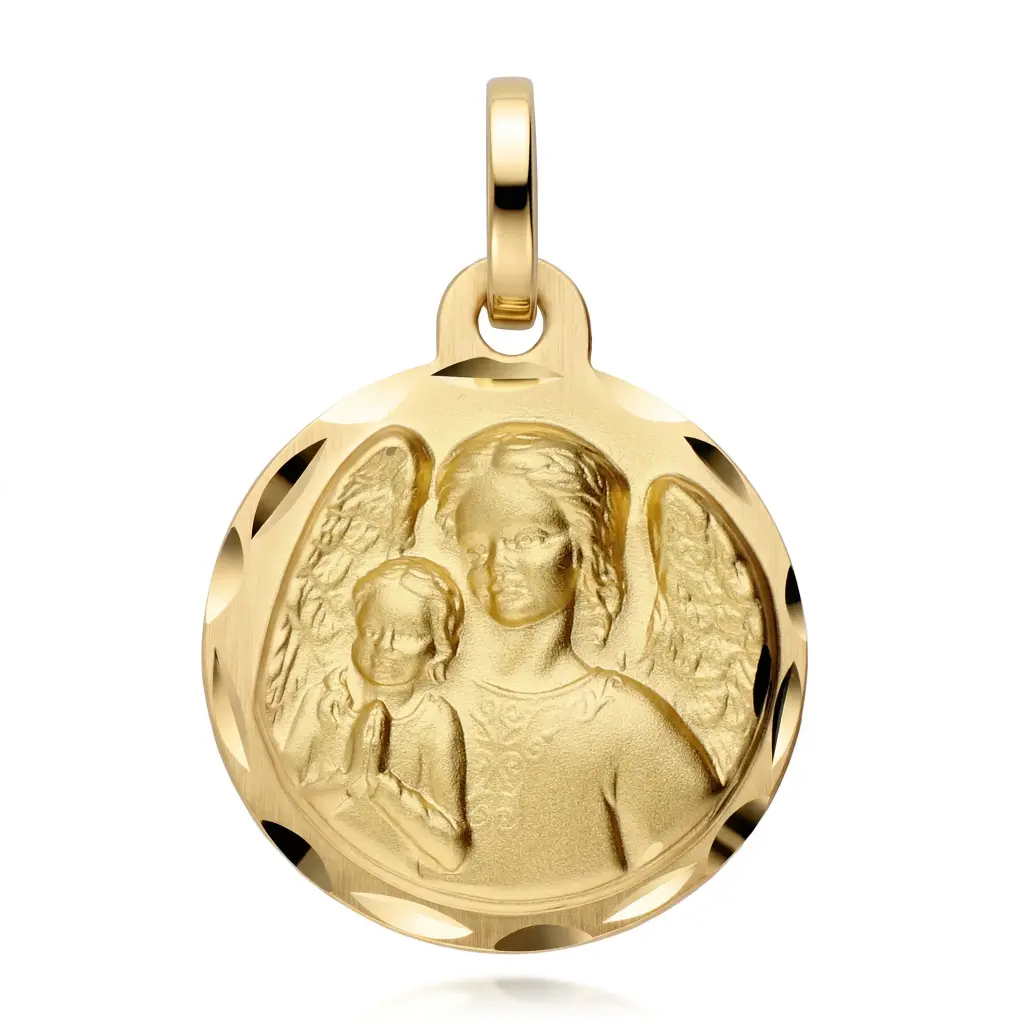 Medalla Angel Guarda Redonda