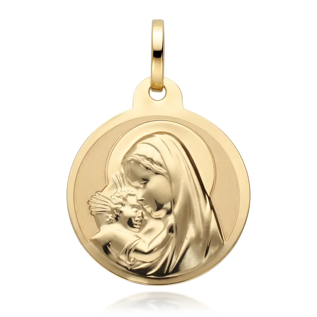 Medalla Virgen María Redonda