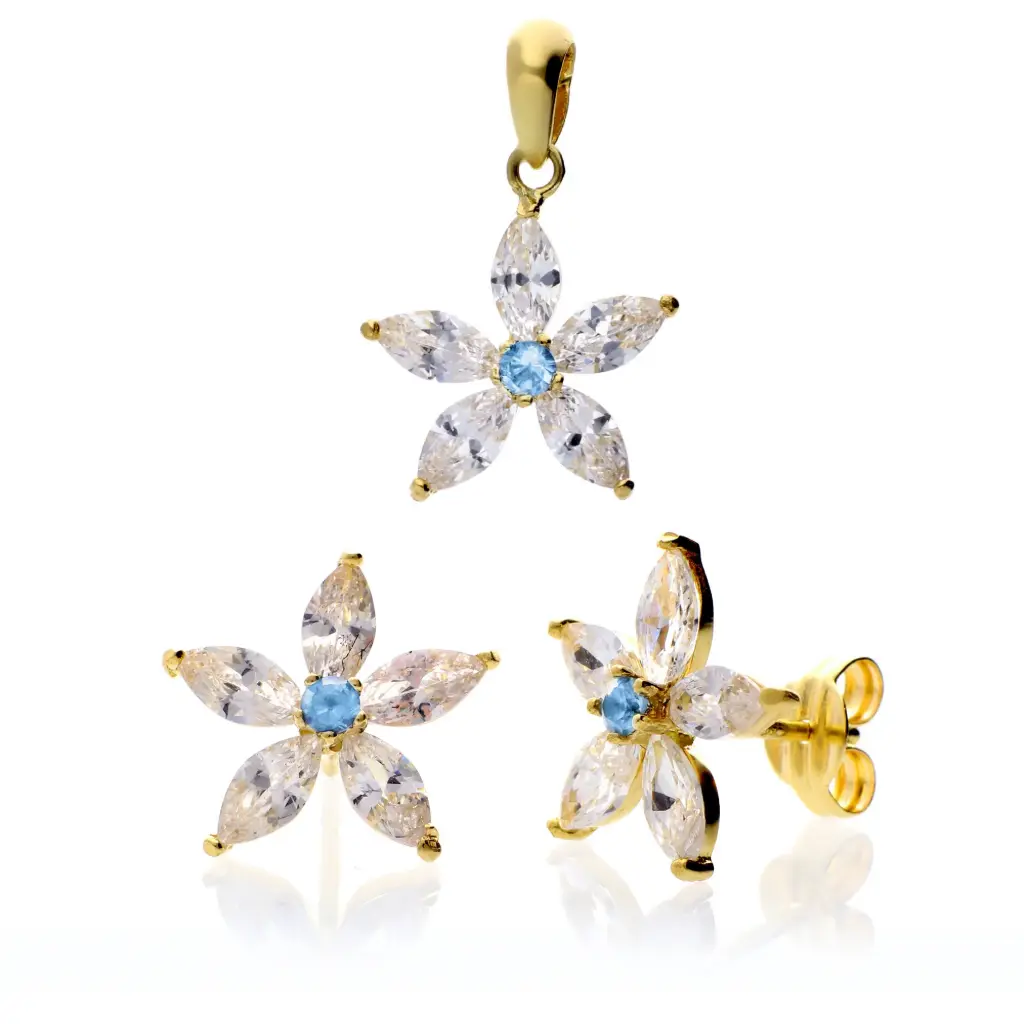 Conjunto Pendientes y Colgante