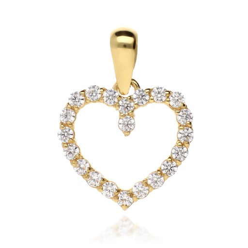 [2701 OA] Colgante Corazón Oro Amarillo