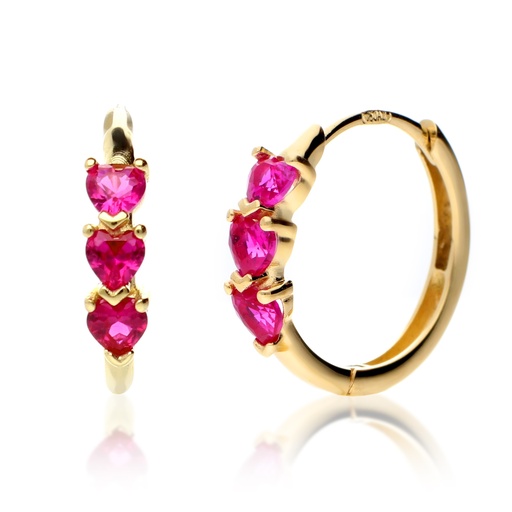 [7096] Pendientes Aros Color
