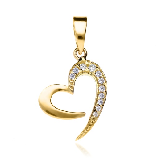 [2633 OA] Colgante Corazón Oro Amarillo