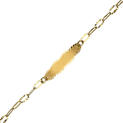 [5145] Pulsera Bebé Chapa
