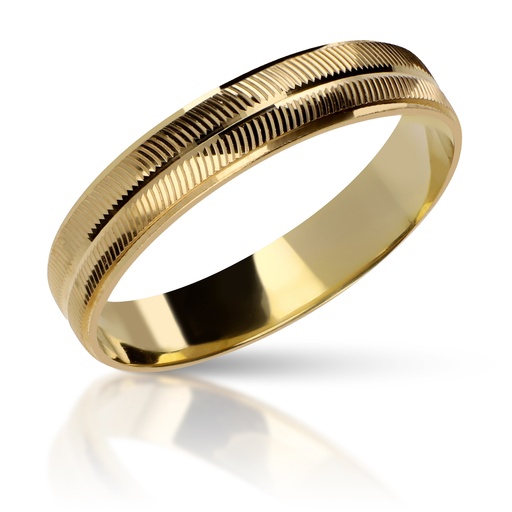 [B] Alianza Talla 4 mm Plana Oro Amarillo