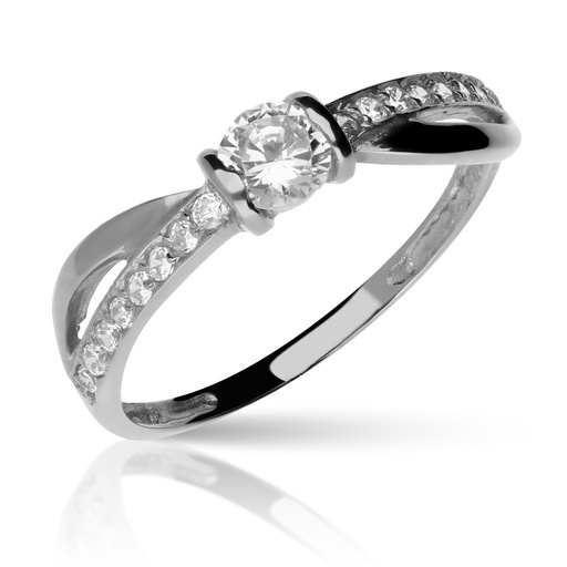 [3053 OBL] Sortija Engaste Oro Blanco