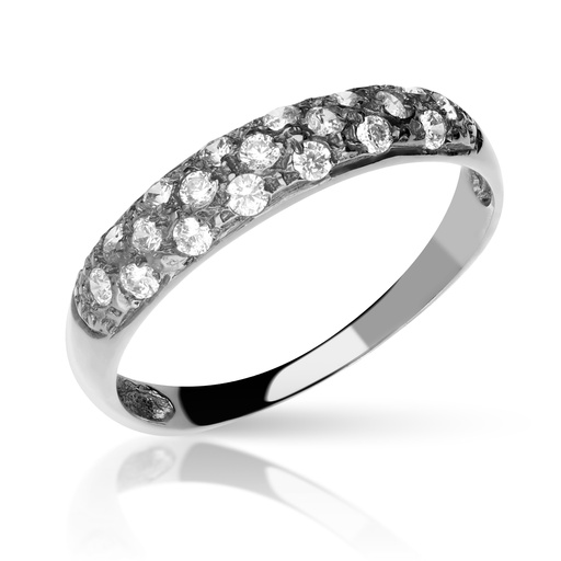 [3098 OBL] Sortija Engaste Oro Blanco