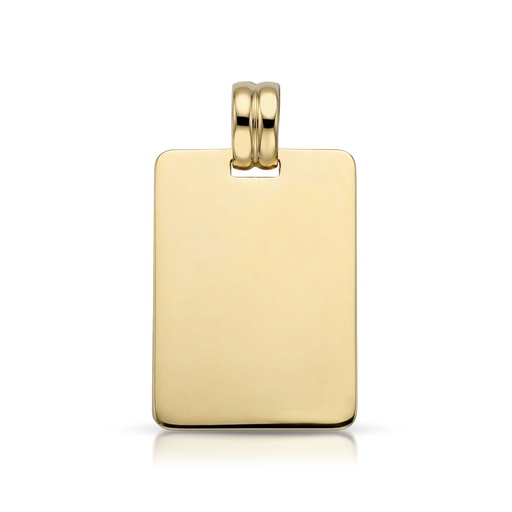 [2518] Colgante Placa