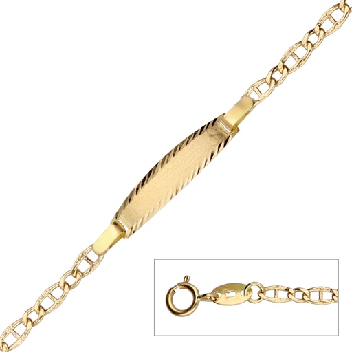 [5709] Pulsera Bebé Chapa