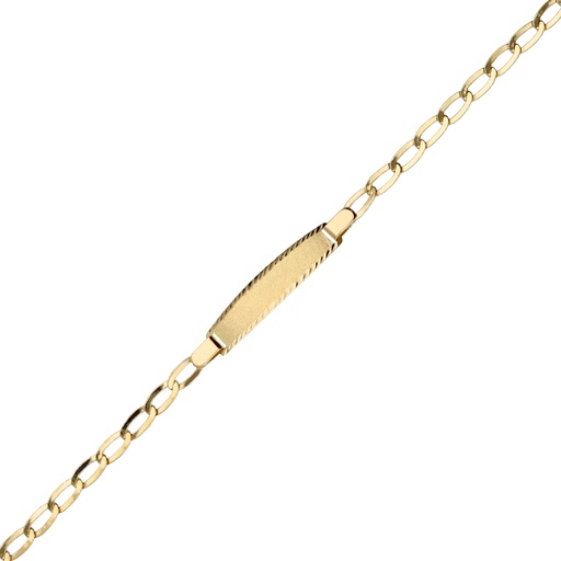 [5431] Pulsera Chapa Lisa