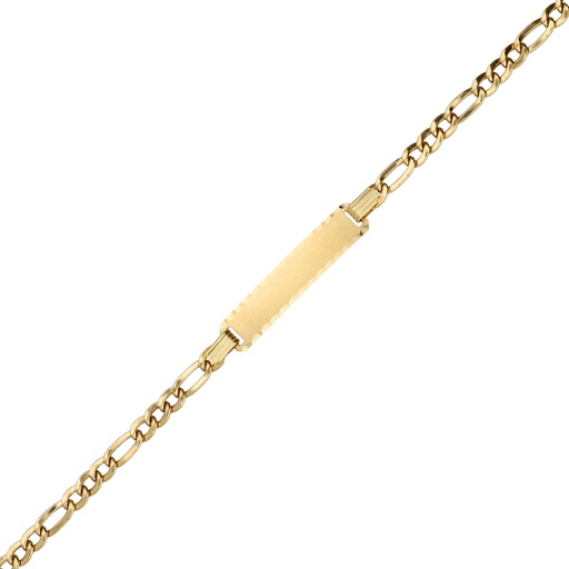 [5840] Pulsera Chapa Lisa