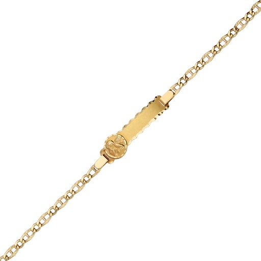 [5149] Pulsera Chapa Lisa Angelito