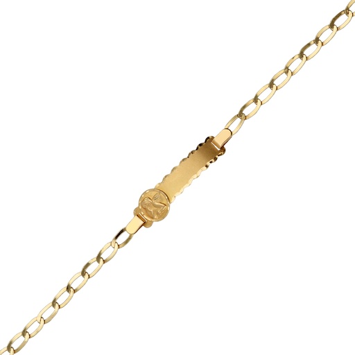 [10055] Pulsera Chapa Lisa Angelito